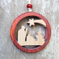 Hölzerne Heilige Familie - Esche Hölzerne Weihnachtskrippe Wand-Dekoration Geschenk Weihnachtsgeschenk Hölzerne Heilige Familie - Esche Hölzerne Weihnachtskrippe Wand-Dekoration Geschenk Weihnachtsgeschenk von ChoralisArt