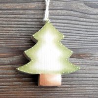 Hölzerne Baum Weihnachtsdekoration Hölzerne Baum Weihnachtsdekoration von ChoralisArt