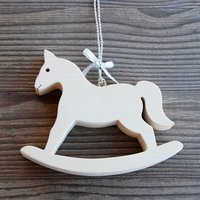 Schaukelpferd Dekoration, Holzpferd Einzigartige Geschenke Schaukelpferd Dekoration, Holzpferd Einzigartige Geschenke von ChoralisArt