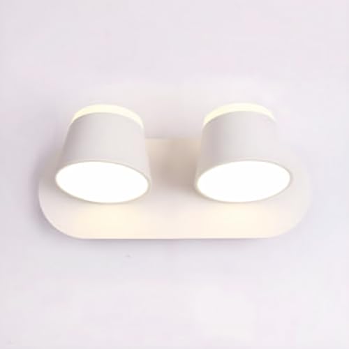 Chrasy Moderne LED Wandleuchten Wandleuchte 28W Metall Wandleuchte Auf und ab Doppelwandlicht Lichtstrahl 3000K Warmweiß Außenwandleuchte LED IP65 Wandleuchte(Weiß) von Chrasy