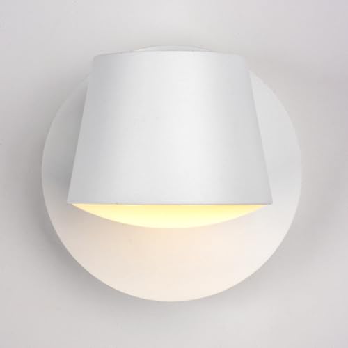 Chrasy Weiß Moderne LED Wandleuchten Wandleuchte 14W Metall Wandleuchte LED Auf und ab Einstellbarer Lichtstrahl 3000K Warmweiß Außenwandleuchte LED IP65 Wandleuchte von Chrasy