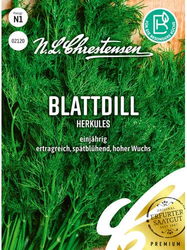 Blattdill Herkules Dill Samen, Packungsgröße N1, Portion Saatgut von Chrestensen