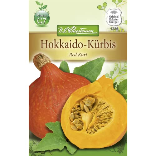 Chrestensen Hokkaido-Kürbis 'Red Kuri' von Chrestensen