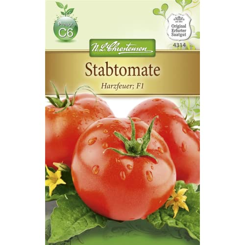 Chrestensen Stabtomate 'Harzfeuer F1' Chrestensen Stabtomate 'Harzfeuer F1' von Chrestensen