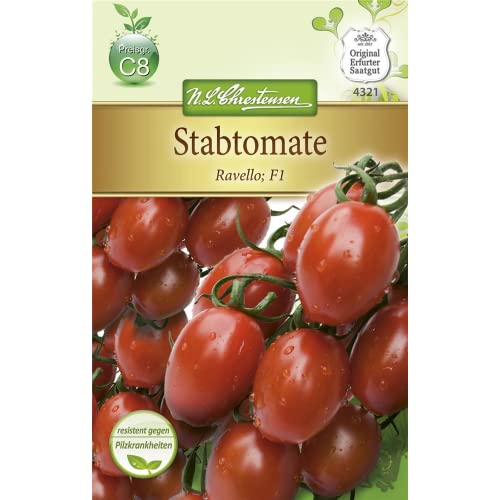 Chrestensen Stabtomate 'Ravello F1' Chrestensen Stabtomate 'Ravello F1' von Chrestensen