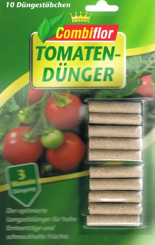 Combiflor Düngestäbchen für Tomaten (10+6+13+4MgO) und Spurennährstoffen Tomatendünger von Chrestensen