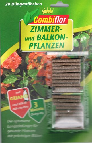 Combiflor Düngestäbchen für Zimmerpflanzen mit Guano von Chrestensen