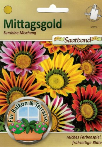 Mittagsgold Sunshine Mischung Saatband für Balkon & Terrasse reiches Farbenspiel frühzeitige Blüte 53025 Mittagsgold Sunshine Mischung Saatband für Balkon & Terrasse reiches Farbenspiel frühzeitige Blüte 53025 von Chrestensen
