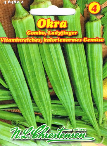 Okra Gombo Ladyfinger von N.L. Chrestensen