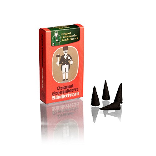 Original Crottendorfer Räucherkerzen Nostalgie Weihrauch Duft von Chrestensen
