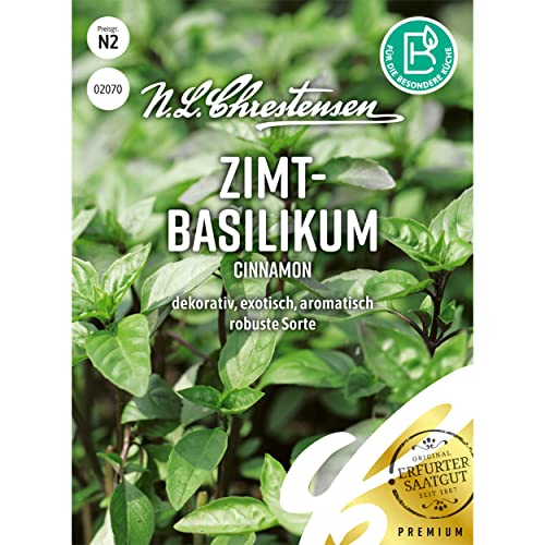 Zimt-Basilikum Cinnamon Saatgut, Kräuter-Samen von Chrestensen
