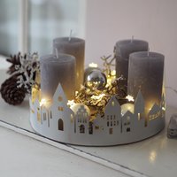 Adventskranz Tablett von ChriSueMuenster