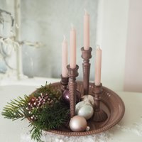 Adventskranz Teller Kerzenhalter Adventskranz Teller Kerzenhalter von ChriSueMuenster