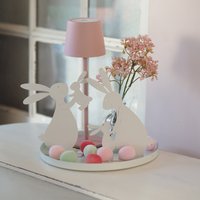 Osterdeko Tablett Mit Led Lampe von ChriSueMuenster