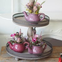 Teekanne Mit Gesteck Teekanne Mit Gesteck von ChriSueMuenster