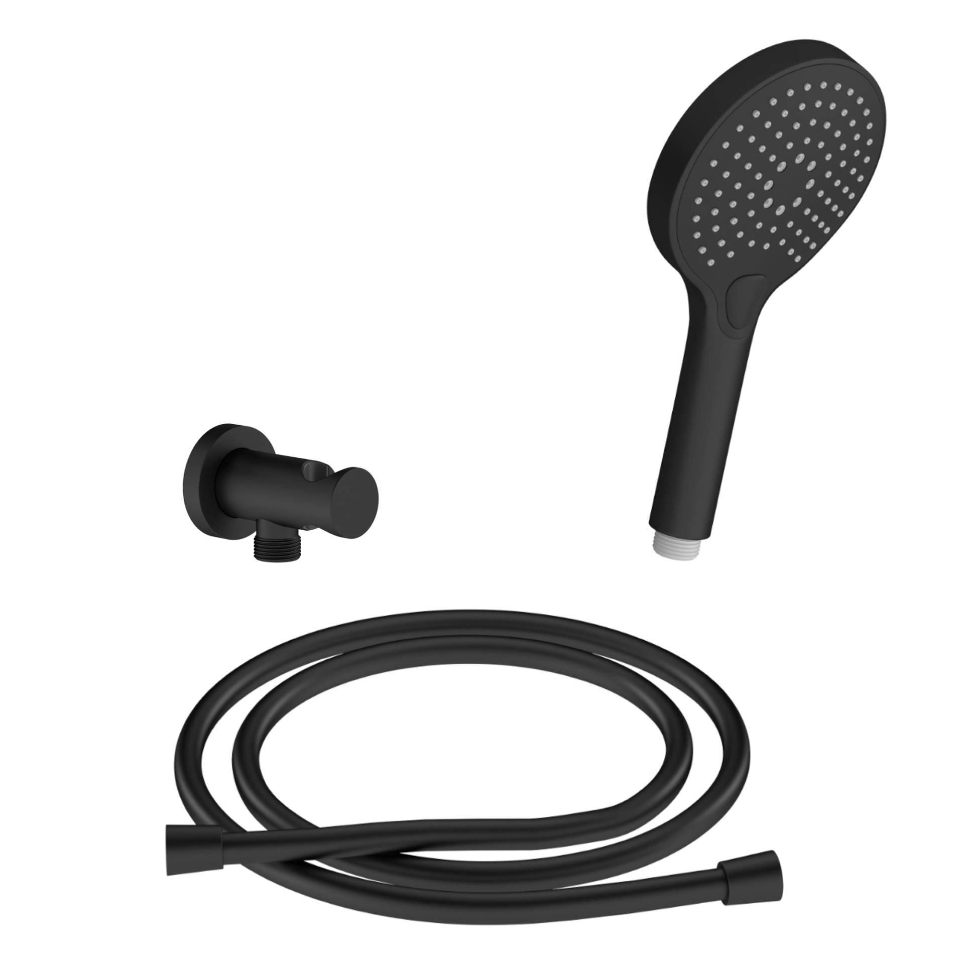 Chris Bergen Brausegarnitur-Set schwarz matt 160 cm Chris Bergen Brausegarnitur-Set schwarz matt 160 cm von Chris Bergen