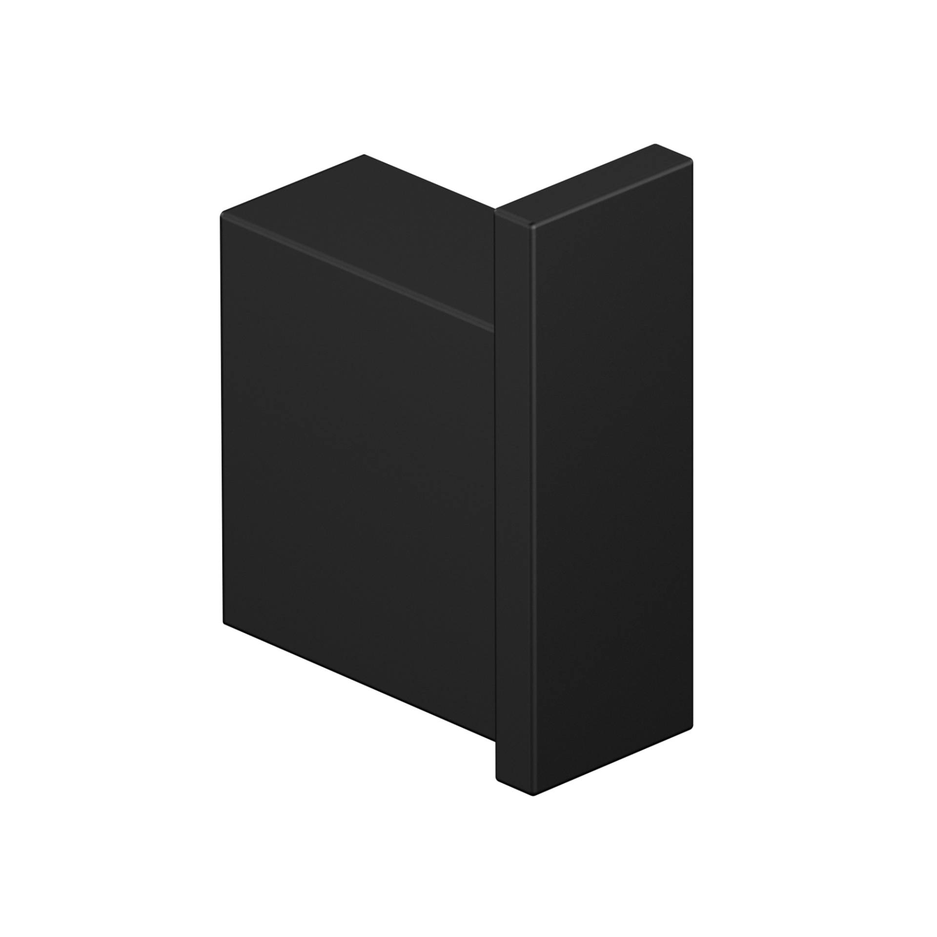 Chris Bergen Handtuchhaken 'Amira' schwarz matt Messing 4 x 2 x 5,5 cm von Chris Bergen