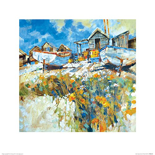 Chris Forsey Kunstdrucke, Papier, Mehrfarbig, 40 x 40 cm von Chris Forsey