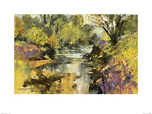 Chris Forsey "Riverside in April 60 x 80cm Kunstdruck Chris Forsey "Riverside in April 60 x 80cm Kunstdruck von Chris Forsey