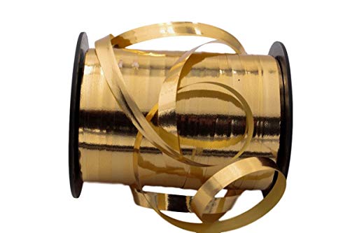 Christa-Bänder Polyband Gold ohne Draht 10mm von Christa-Bänder