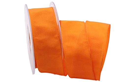 Christa-Bänder Uniband Orange mit Draht 40mm von Christa-Bänder