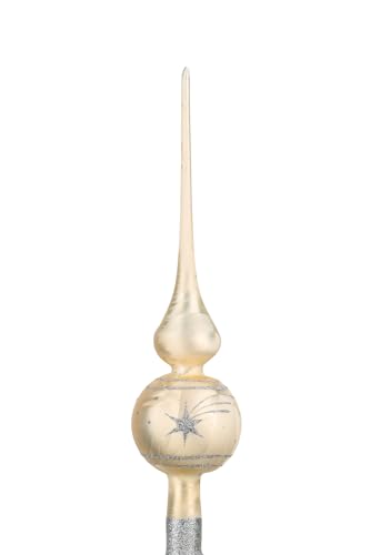 Weihnachtsbaumspitze Groß 35cm in Ice Champagner Silber Komet Baumspitze Spitze Tannenbaumspitze Christbaumspitze Weihnachtsbaum Christbaum Tannenbaum Christmas Tree Top Weihnachtsbaumspitze Groß 35cm in Ice Champagner Silber Komet Baumspitze Spitze Tannenbaumspitze Christbaumspitze Weihnachtsbaum Christbaum Tannenbaum Christmas Tree Top von Christbaumkugeln-24.de