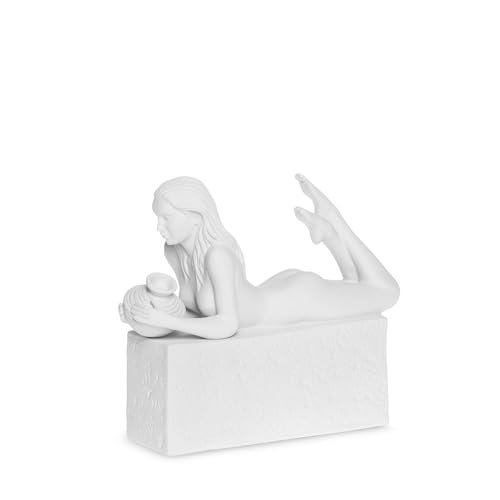 Christel by Sommer Figur Figur Sternzeichen Aquarium 18cm Weiß Polyresin von Christel by Sommer