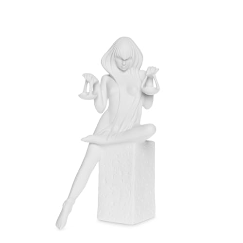 Christel by Sommer Figur Figur Sternzeichen Waage 24cm weiß Porzellan von Christel by Sommer