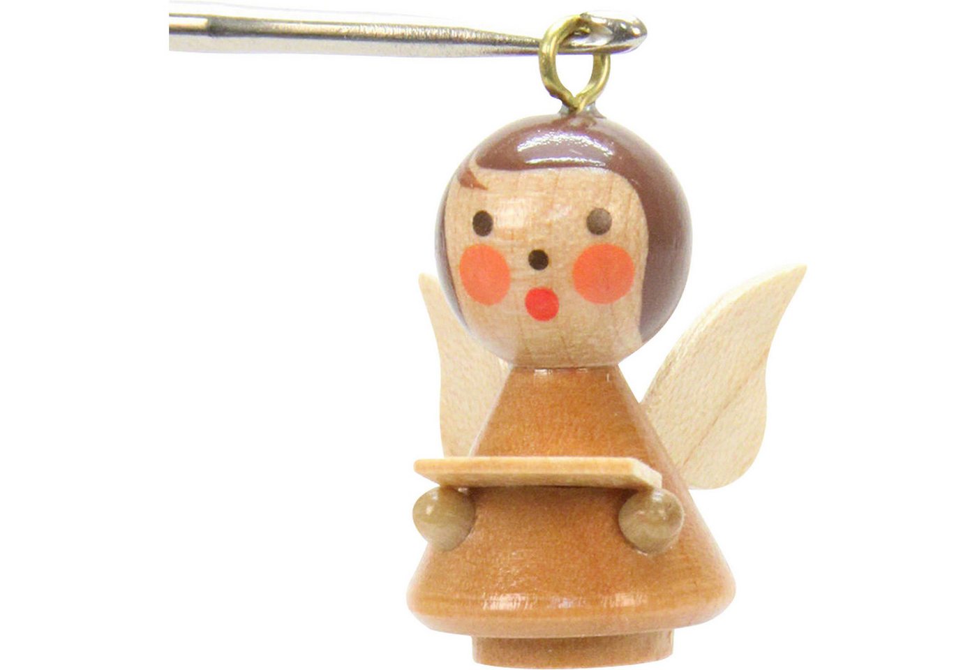 Christian Ulbricht Dekohänger Christbaumschmuck Miniengel natur (1,7x2,5cm) von Christian Ulbricht von Christian Ulbricht