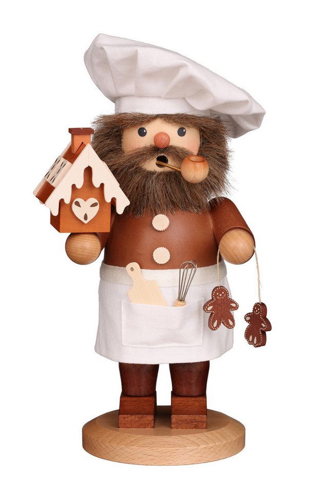 Christian Ulbricht Räuchermännchen Räuchermännchen Zuckerbäcker natur, Original Erzgebirge Christian Ulbricht Räuchermännchen Räuchermännchen Zuckerbäcker natur, Original Erzgebirge von Christian Ulbricht