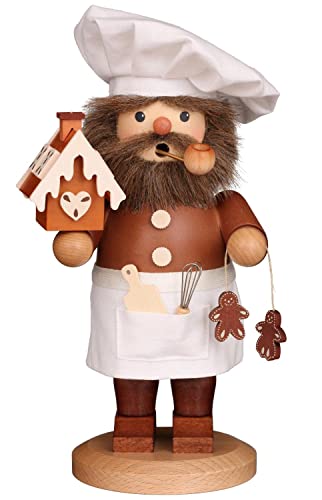Christian Ulbricht Räuchermännchen Zuckerbäcker Natur - 25 cm von Christian Ulbricht