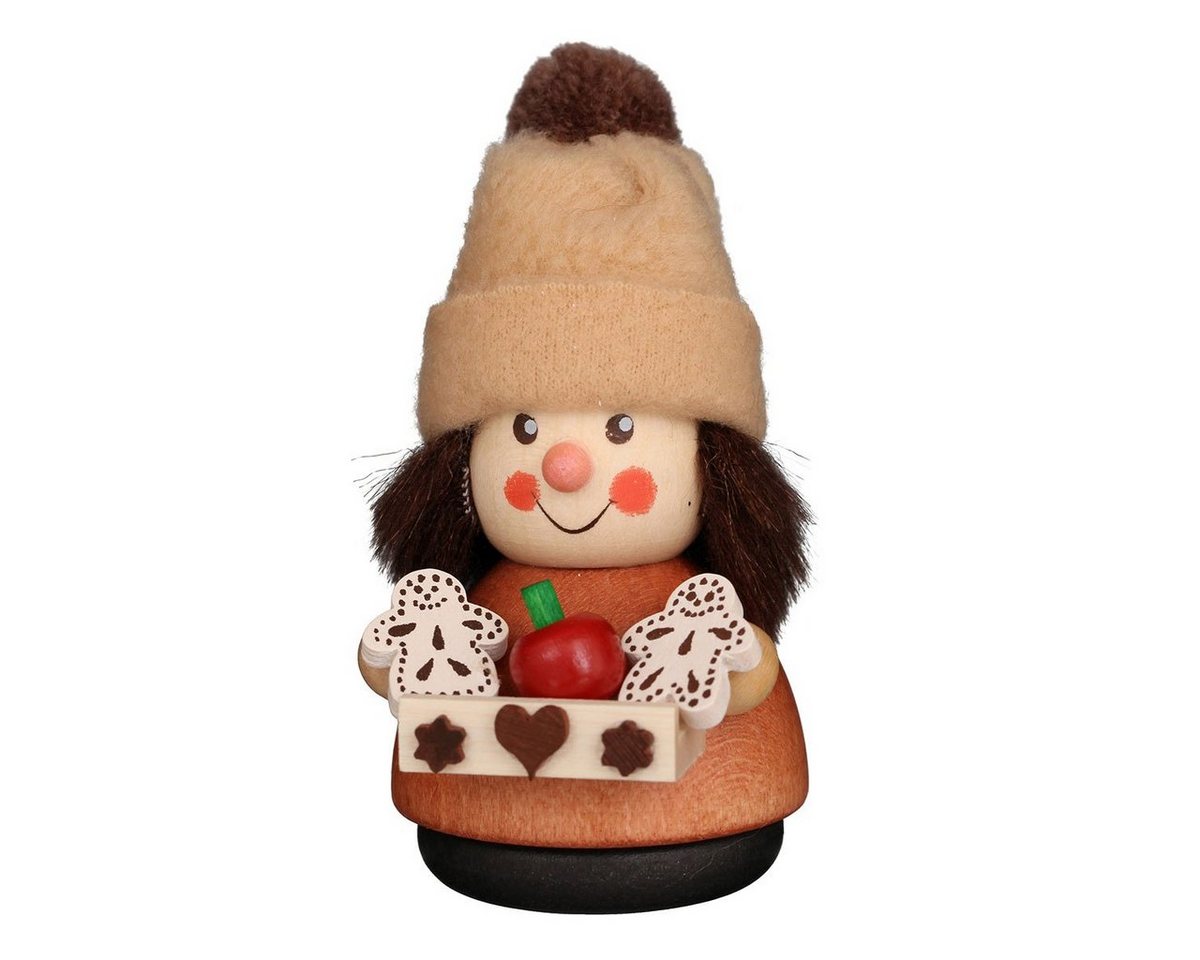 Christian Ulbricht Weihnachtsfigur Wackelmännel Lebkuchenverkäufer natur von Christian Ulbricht