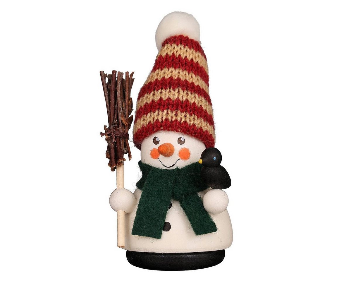 Christian Ulbricht Weihnachtsfigur Wackelmännel Schneemann m. Besen von Christian Ulbricht