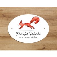 Türschild Mit Name Und Eichhörnchen - Für Kinderzimmer Haustüren Personalisierbar Türschild Mit Name Und Eichhörnchen - Für Kinderzimmer Haustüren Personalisierbar von ChristianBobeth