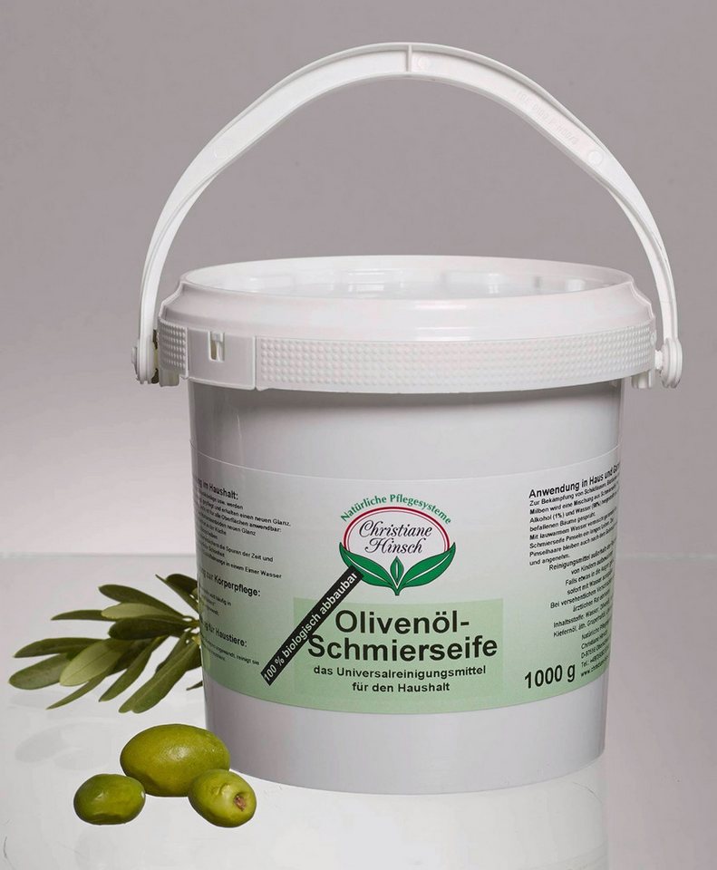 Christiane Hinsch 10550 - Olivenöl-Schmierseife Allzweckreiniger (100% biologisch abbaubar) von Christiane Hinsch