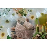 Pflanztopf Kräutertopf Übertopf Shabby Aufbewahrung Pflanztopf Kräutertopf Übertopf Shabby Aufbewahrung von ChristinaHomeFlair