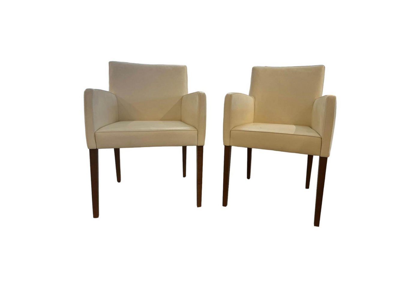 Christine Kröncke Essgruppe 2er-Stuhl-Set Dinner Leder Comfort Offwhite Weiß Christine Kröncke Essgruppe 2er-Stuhl-Set Dinner Leder Comfort Offwhite Weiß von Christine Kröncke