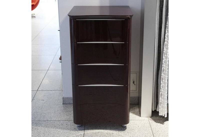 Christine Kröncke Sideboard Kommode Picon Aubergine Hochglanz Lack von Christine Kröncke