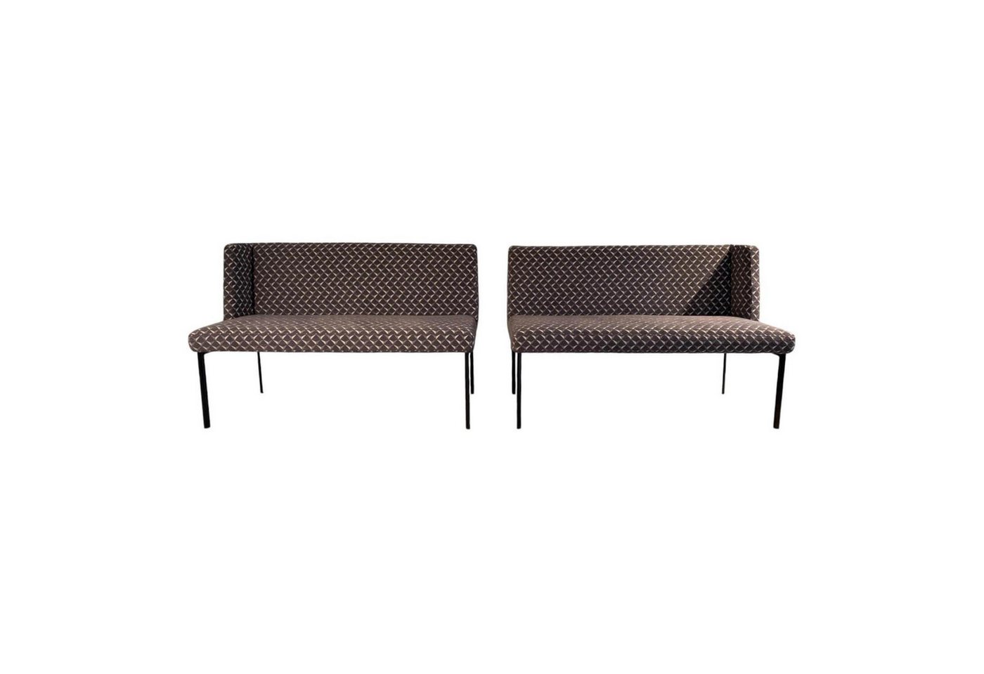 Christine Kröncke Sitzbank 2er Set Bank Juna Stoff Diamante Grigio Grau Fuß Stahl Christine Kröncke Sitzbank 2er Set Bank Juna Stoff Diamante Grigio Grau Fuß Stahl von Christine Kröncke