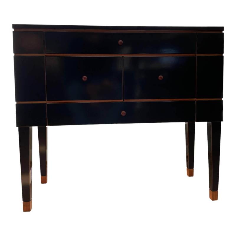 Sideboard Patrizia Holz Schwarz Lackiert von Christine Kröncke