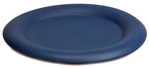 Christliche Geschenkideen °° Keramik- Kerzenuntersetzer blau, 10 cm von Christliche Geschenkideen