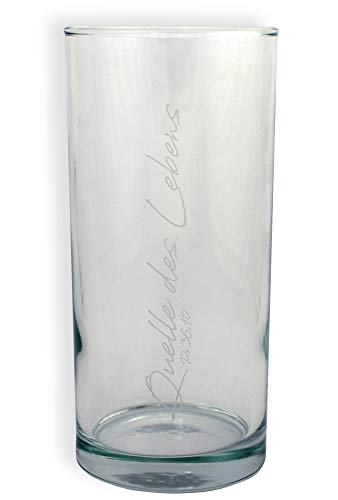 Christliche Geschenkideen °°Trinkglas Quelle des Lebens Ps 36,10" von VO design