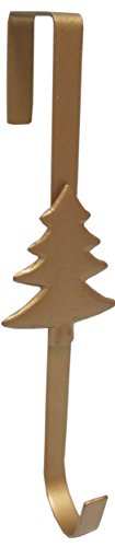 Weihnachtskranz Hanger Metall - Gold Tree Design - 29cm von Christmas Concepts
