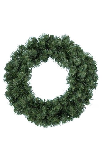 Christmas-Decorations Tannenkranz 35cm künstlich für Indoor Outdoor mit Softnadeln grün von Christmas-Decorations