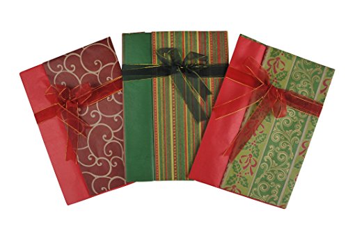 Christmas Gifts 78760 Geschenkverpackung, 3 Stück, 70 x 100, mehrfarbig von Christmas gift