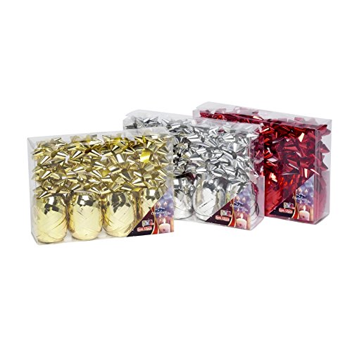 Christmas Gifts Weihnachtsgeschenkschleife, 3 Sortierungen, 16 Stück, Mehrfarbig Christmas Gifts Weihnachtsgeschenkschleife, 3 Sortierungen, 16 Stück, Mehrfarbig von Christmas Gifts
