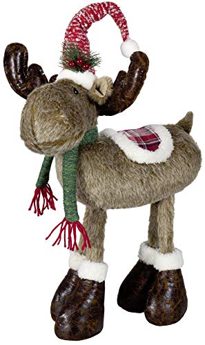 Christmas Paradise Deko Elch Winter-Dekoration Rentier 50cm Braun von Christmas Paradise