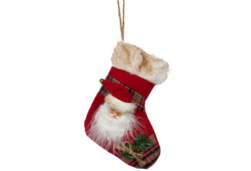 Christmas Paradise Hängedekoration Weihnachtsstrumpf 28cm (1 St), Weihnachtsdeko von Christmas Paradise