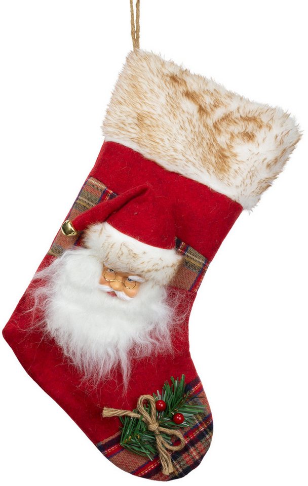 Christmas Paradise Hängedekoration Weihnachtsstrumpf 40cm (1 St), Weihnachtsdeko von Christmas Paradise