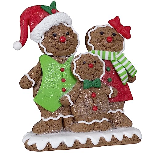 Christmas Paradise Lebkuchen Familie 15cm Dekofigur braun Weihnachtliche Dekoration von Christmas Paradise